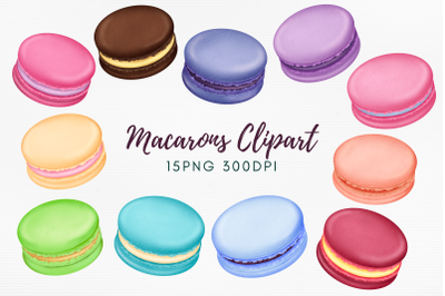 Macaroons Clipart PNG