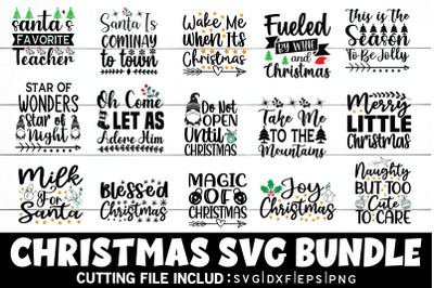 Christmas SVG Bundle