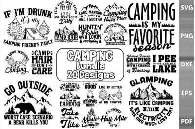 Camping Bundle-20 Designs-220711