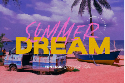 Summer Dream Font Duo