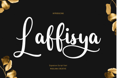 Laffisya Beauty Script Font