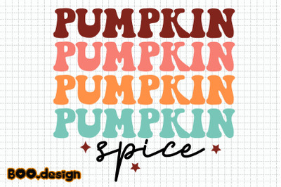 Pumpkin Spice Graphics Design