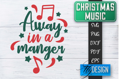 Christmas Music Quotes | Christmas SVG | Xmas Design