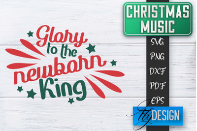 Christmas Music Quotes | Christmas SVG | Xmas Design