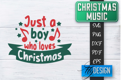 Christmas Music Quotes | Christmas SVG | Xmas Design