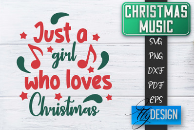 Christmas Music Quotes | Christmas SVG | Xmas Design