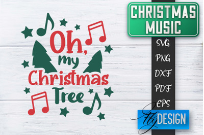 Christmas Music Quotes | Christmas SVG | Xmas Design