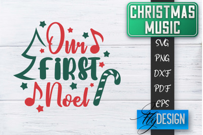 Christmas Music Quotes | Christmas SVG | Xmas Design