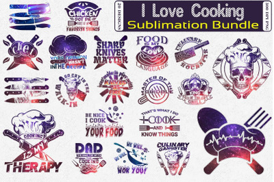 Cooking Sublimation Bundle-20 Designs-220729