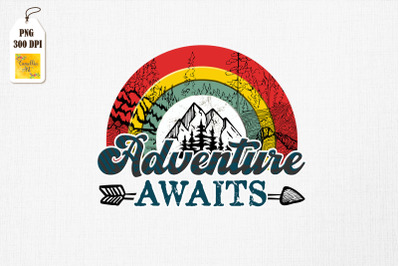 Adventure Awaits Gift For Hikers Hiking