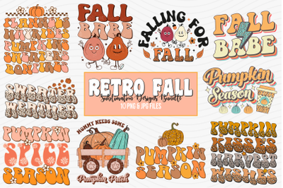 Retro Fall Sublimation Bundle