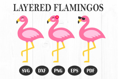 Flamingo Svg, Flamingo Cut File, Tropical Svg, Summer Svg