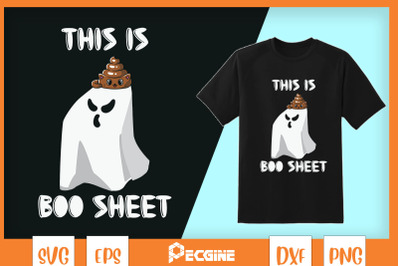 This Is Boo Sheet Ghost Pun