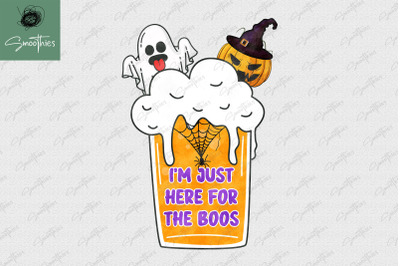 Just Here For The Boo Beer Halloween