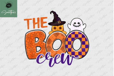 Cat The Boo Crew Cute Ghost Halloween