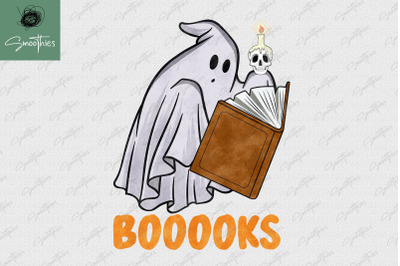 Cute Ghost Boo Boooooks Halloween