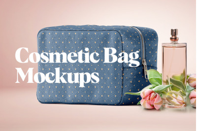 Cosmetic Bag Mockups