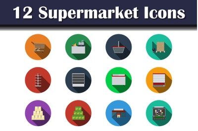 Supermarket Icon Set