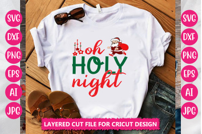 oh holy night SVG CUT FILE