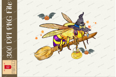 Witch Bee Witch Vibes Halloween Design