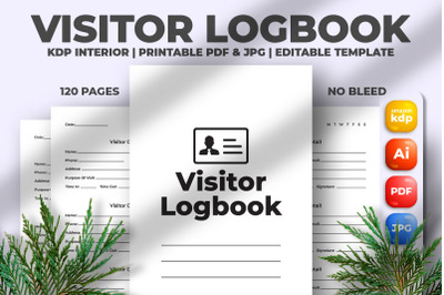 Visitor Logbook KDP Interior