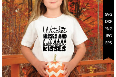 witches hisses and Halloween kisses