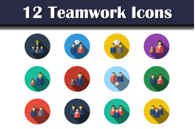 Teamwork Icon Set