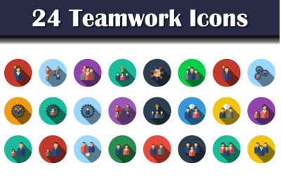 Teamwork Icon Set