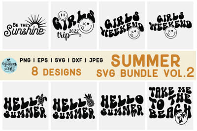 Summer svg bundle, vol. 2 summer shirt svg,