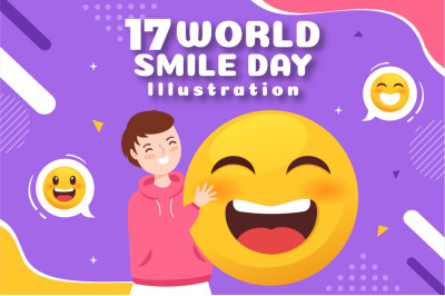 17 World Smile Day Illustration