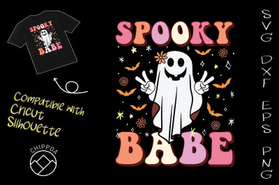 Spooky Baby Retro Halloween