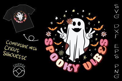 Spooky Vibes Retro Halloween