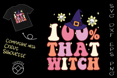 100% that Witch Retro Haloween