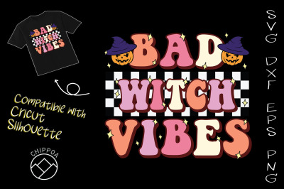 Bad Witch Vibes Retro