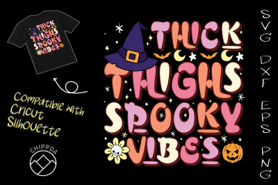 Thick Thighs Spooky Vibes