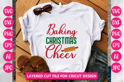 Baking Christmas Cheer SVG CUT FILE