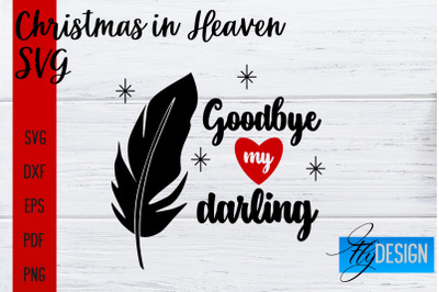 Christmas in Heaven SVG | Christmas Memorial SVG