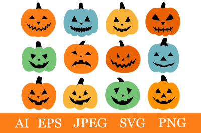 Halloween pumpkin clipart. Pumpkin SVG. Pumpkin graphic