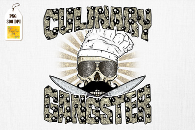 Culinary Gangster Chef Skull Cooking