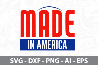 made in america svg