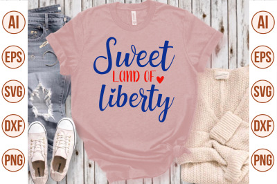 sweet land of liberty svg