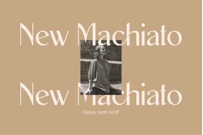 New Machiato Typeface