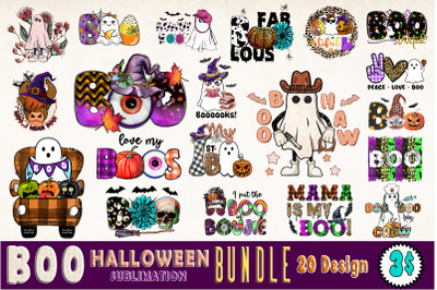 Halloween BOO Sublimation Bundle