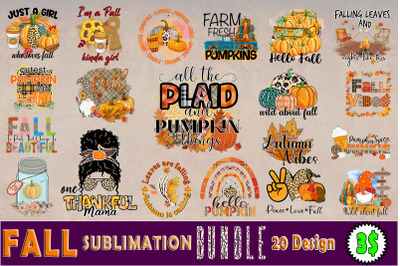 Fall Sublimation Bundle