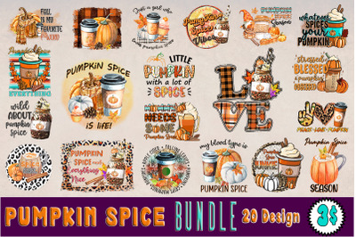 Pumpkin Spice Sublimation Bundle