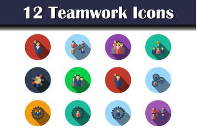 Teamwork Icon Set