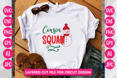 Cousin Squad SVG CUT FILE