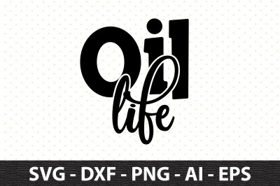 Oil life svg