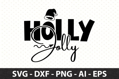 Holly Jolly svg