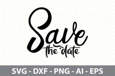 save the date svg